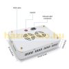 1000W Greenhouse lighting foil tent plant growing LED light with extra UV and IR LEDs