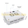 2 db 1000W Üvegház világítás fóliasátor növénynevelő 2000 W LED fény extra UV és IR leddel