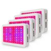 4 db 1000W Üvegház világítás fóliasátor növénynevelő 4000 W LED fény extra UV és IR leddel