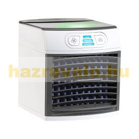   LW-110 2 az 1-ben asztali léghűtő és párásító, LED fénnyel