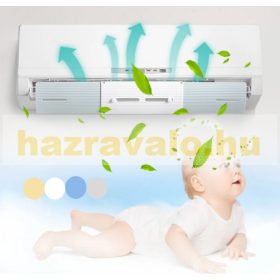   Légkondicionáló légterelő lap állítható hosszúságú fehér