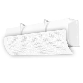   Légkondicionáló légterelő lap DIY 27x90 cm fehér légkondi szélterelő fali légkondicionálóhoz klíma terelő