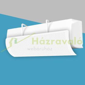   Légkondicionáló légterelő lap DIY 27x90 cm fehér légkondi szélterelő fali légkondicionálóhoz klíma terelő