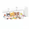 Légkondicionáló légterelő lap 27x90 cm erdő kutyás légkondi szélterelő fali légkondicionálóhoz