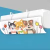 Légkondicionáló légterelő lap 27x90 cm erdő kutyás légkondi szélterelő fali légkondicionálóhoz