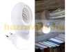 Ionizing air purifier and LED night light, up to 15 m²