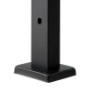 Kábelkorlát oszlop 30°-os furatkialakítású 914x50,8x50,8 mm fekete, rozsdamentes acél