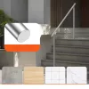 Rozsdamentes acél kültéri kapaszkodó állítható dőlésszögű, 150 cm hosszúságú lépcsőkorlát