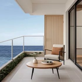   Drótköteles korlát oszlop 91,4x5x5 cm vízszintes furatokkal ezüst színű