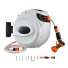 Automata locsolótömlő dob 30 m 12 mm átmérőjű tömlő fali konzolos slag 180°-ban elfordítható tartó