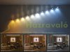 5 pieces of smart lighting Smart Luminea Home Control WLAN 9W E27 white color temperature switchable lamp White Ambiance cold - warm color