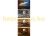 Smart lighting Luminea Home Control WLAN 9W E27 white color temperature switchable lamp White Ambiance cold - warm color