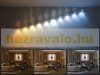 Smart lighting Luminea Home Control WLAN 9W E27 white color temperature switchable lamp White Ambiance cold - warm color