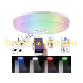   24W Okos világítás Smart Luminea Home Control WLAN RGB fehér és színes fali színváltós lámpa hangszóróval