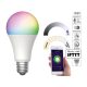 Smart lighting Smart Luminea Home Control WLAN RGB white and colored bulb 9W E27 color changing lamp