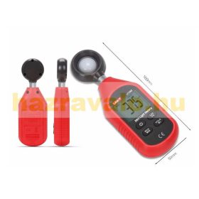   Digitális fénymérő kézi műszer luxmérő megvilágítás mérő 0-199999 Lux