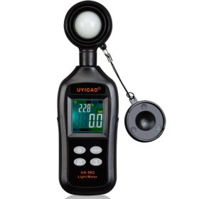   Digitális fénymérő kézi műszer luxmérő megvilágítás mérő 0-200000 Lux