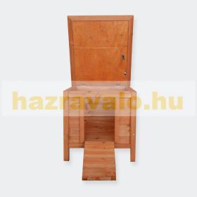   Macskaház, ház kis állatok számára, lucfából bitumen szigetelésű tetővel 