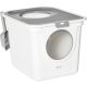 Cat litter tray cat toilet covered litter tray 44x55x39 cm portable litter tray with lid and shovel