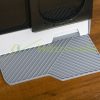 Cat litter tray cat toilet covered litter tray grey-white 1 filter, 1 litter scoop, removable cat toilet