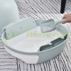 Cat litter tray cat toilet covered litter tray 47x55x44 cm portable litter tray with lid and shovel