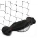 Bird net with small holes, 28x28 mm pitch, 5x5 meter protective net in black