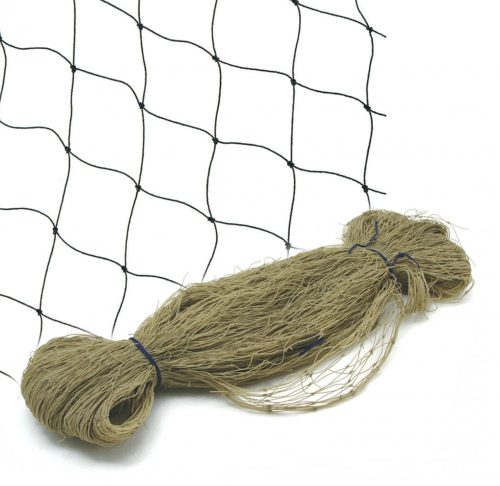 Bird net pigeon net 50x50 mm division 10x10 meter protective net in sand color 100m2