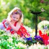Bird feeder 40x18x20 cm standing antique cast iron bird bath stand bowl garden decoration black
