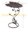 Bird feeder garden bird bath bowl outdoor lotus leaf shape garden decoration bronze