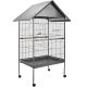 Birdcage 168 cm high cage with a peaked protective roof