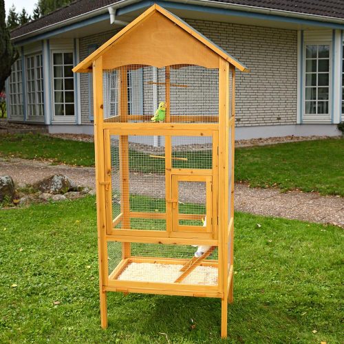 XXL Birdcage wooden birdhouse 166x81x46 cm