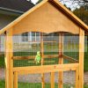 XXL Birdcage wooden birdhouse 166x81x46 cm