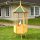 Birdcage wooden hexagonal birdhouse 98x98x195 cm with bitumen roof 