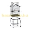 Bird cage house-shaped cage standing on curved legs 140 x 62 x 59 cm