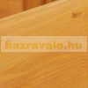 Raised wooden hexagon-shaped outdoor herb planter box 30x90x90 cm