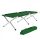 Elevated camping bed foldable camping/festival bed up to 150 kg load, green 