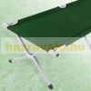 Elevated camping bed foldable camping/festival bed up to 150 kg load, green 