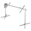 Elektromos forgónyársas grill 132,1 cm 38W motorral, 60 kg teherbírással, 8 fokozatú magasságállítással, rozsdamentes acél kivitelben