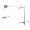 Elektromos forgónyársas grill 142,2 cm 38W motorral, 60 kg teherbírással, 8 fokozatú magasságállítással, rozsdamentes acél kivitelben