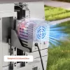 Elektromos forgónyársas faszenes grill 116,8 cm 38W motorral, 60 kg teherbírással, fedéllel, rozsdamentes acél kivitelben