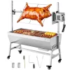 Elektromos forgónyársas faszenes grill 94 cm 38W motorral, 60 kg teherbírással, 7 fokozatú magasságállítással