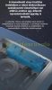 Window cleaning robot W120-F wired version with extra water nozzle and remote control - Intelligent cleaning route window cleaner