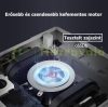Window cleaning robot W120-F wired version with extra water nozzle and remote control - Intelligent cleaning route window cleaner