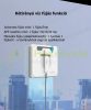 Window cleaning robot W120-P wired version with extra water nozzle and remote control APP- Intelligent cleaning route battery-powered window cleaner