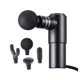   Mini masszázspisztoly sportolóknak 12V 22W 4 sebességfokozattal kézi elektromos masszírozó