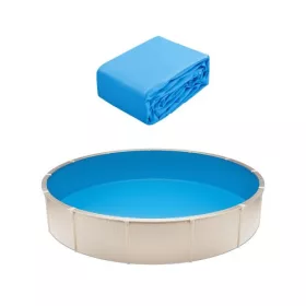   Medencebelső fólia 350x120 cm erős, cserélhető PVC belső fólia körmedencéhez