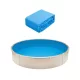 Medencebelső fólia 350x120 cm erős, cserélhető PVC belső fólia körmedencéhez