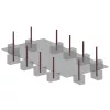 MEDENCE_1020X520X145CM_TEGLALAP_SZURKE_BETON