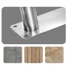 Medence kapaszkodó 1379x925x100 mm rozsdamentes acél korlát alaplemezzel, 113 kg teherbírással 
