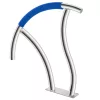 Medence kapaszkodó szett 76,2x76,2 cm 2 db rozsdamentes acél biztonsági medence korlát 170 kg teherbírással
